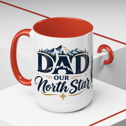 Adventure Compass Mountain Coffee Mug