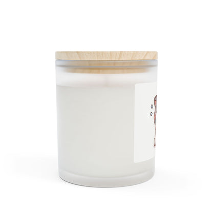 Cute Crying Kitten Scented Candle — 11oz Frosted Glass
