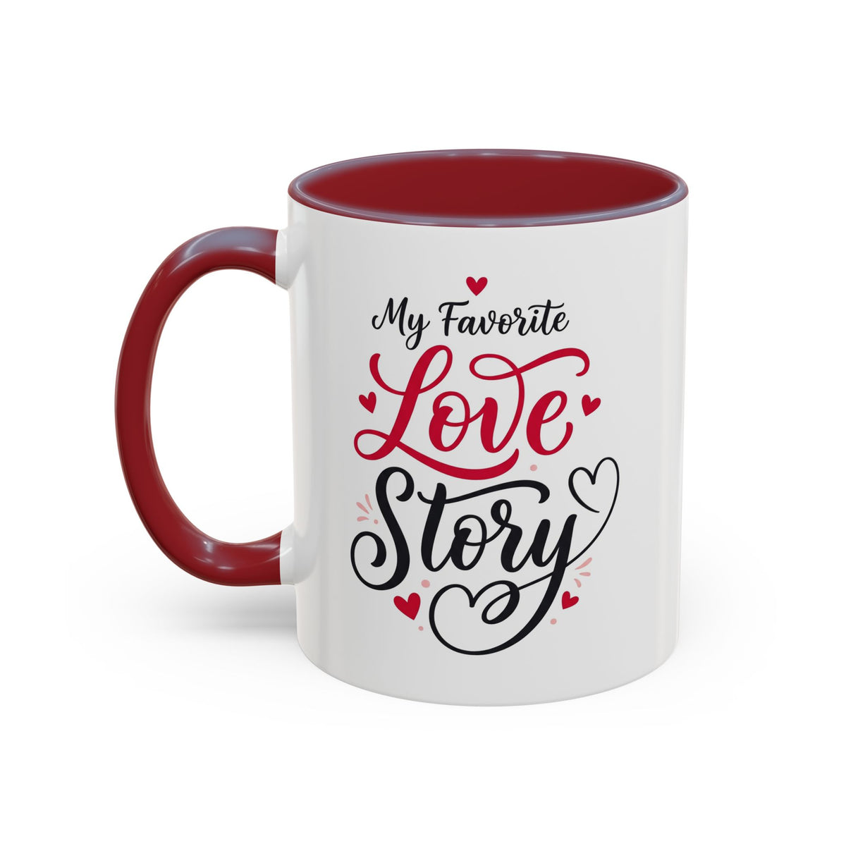 My Favorite Love Story Romantic Coffee Mug
