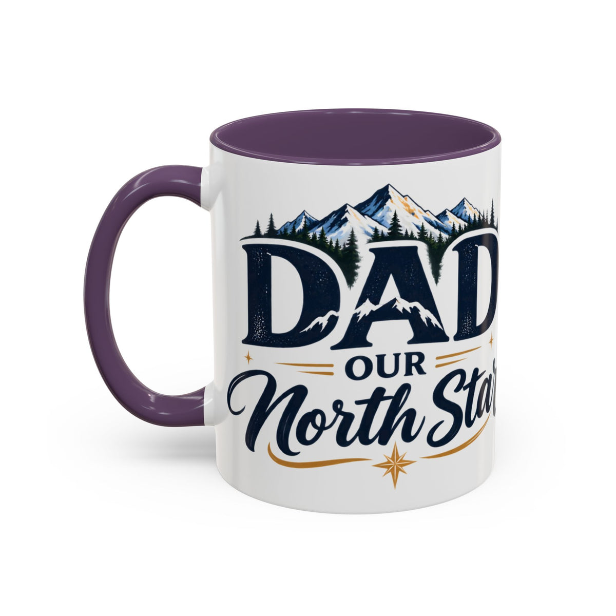 Adventure Compass Mountain Coffee Mug