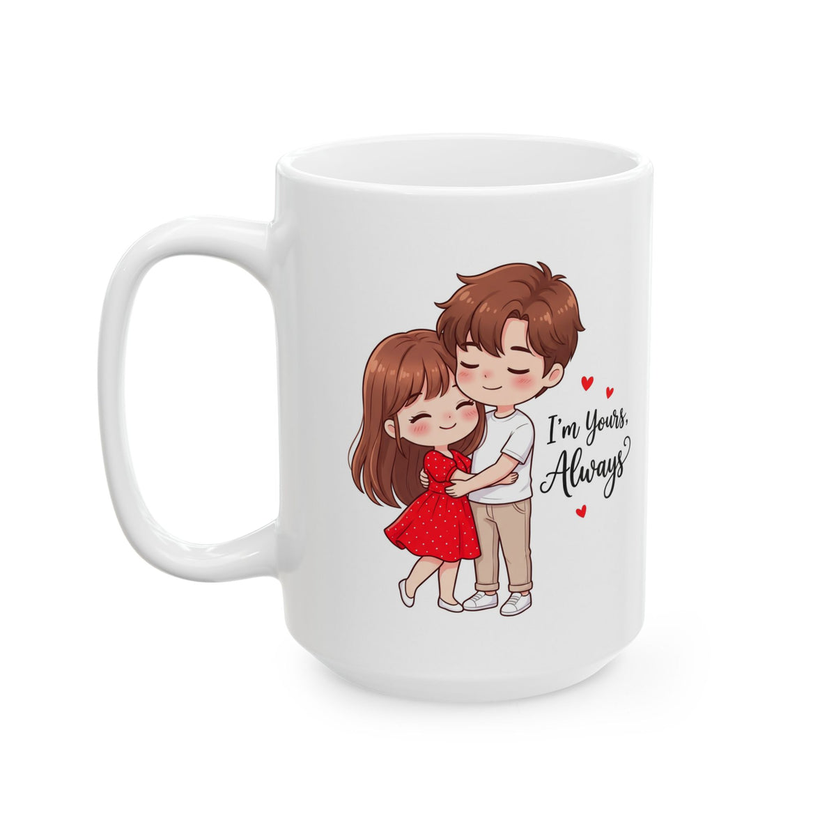 Ceramic Mug – Cute Inspirational Girl Design