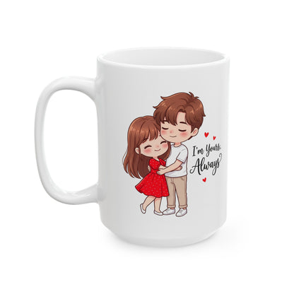 Ceramic Mug – Cute Inspirational Girl Design
