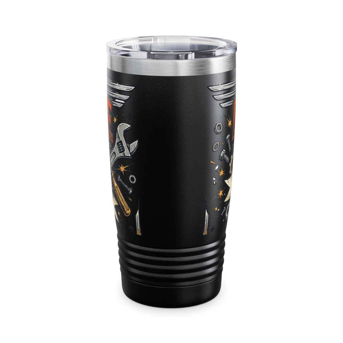 20oz Tumbler – Dad’s Garage Rules Coffee Travel Cup