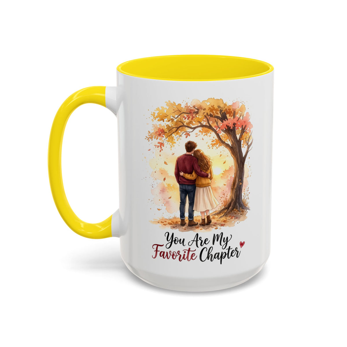 You Are My Favorite Chapter Romantic Autumn Coffee Mug
