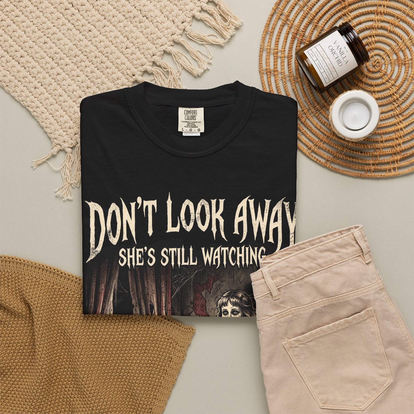 Don't Look Away "She's Still Watching" T-Shirt