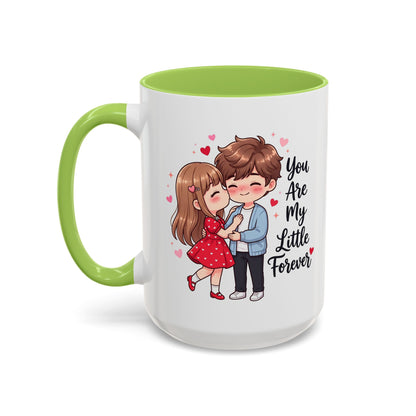 You Are My Little Forever Romantic Couple Coffee Mug