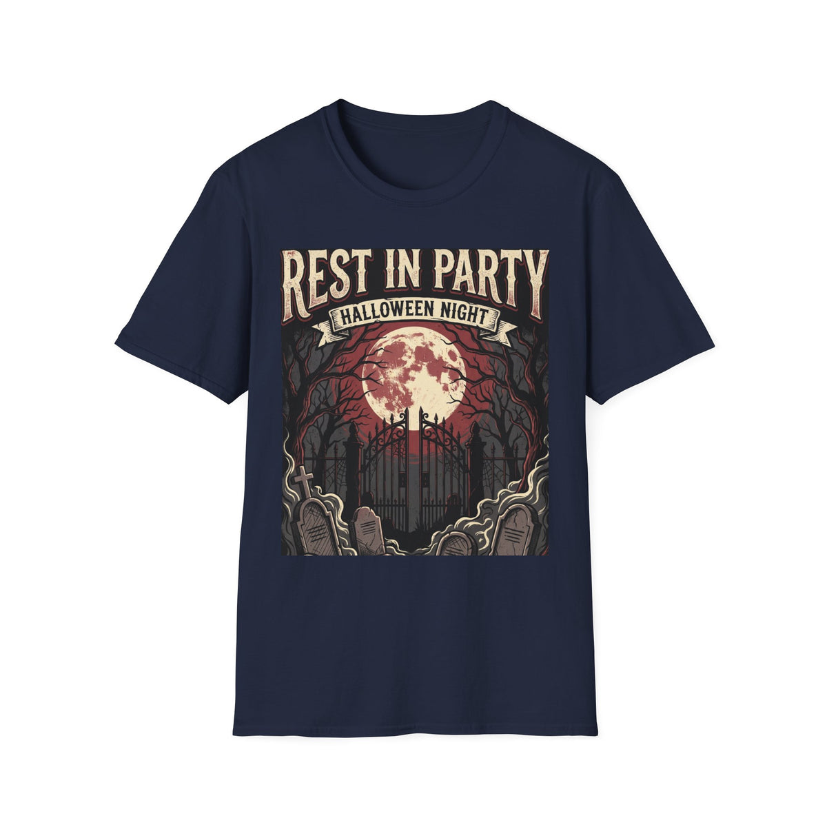 Rest in Party Halloween Night T-Shirt