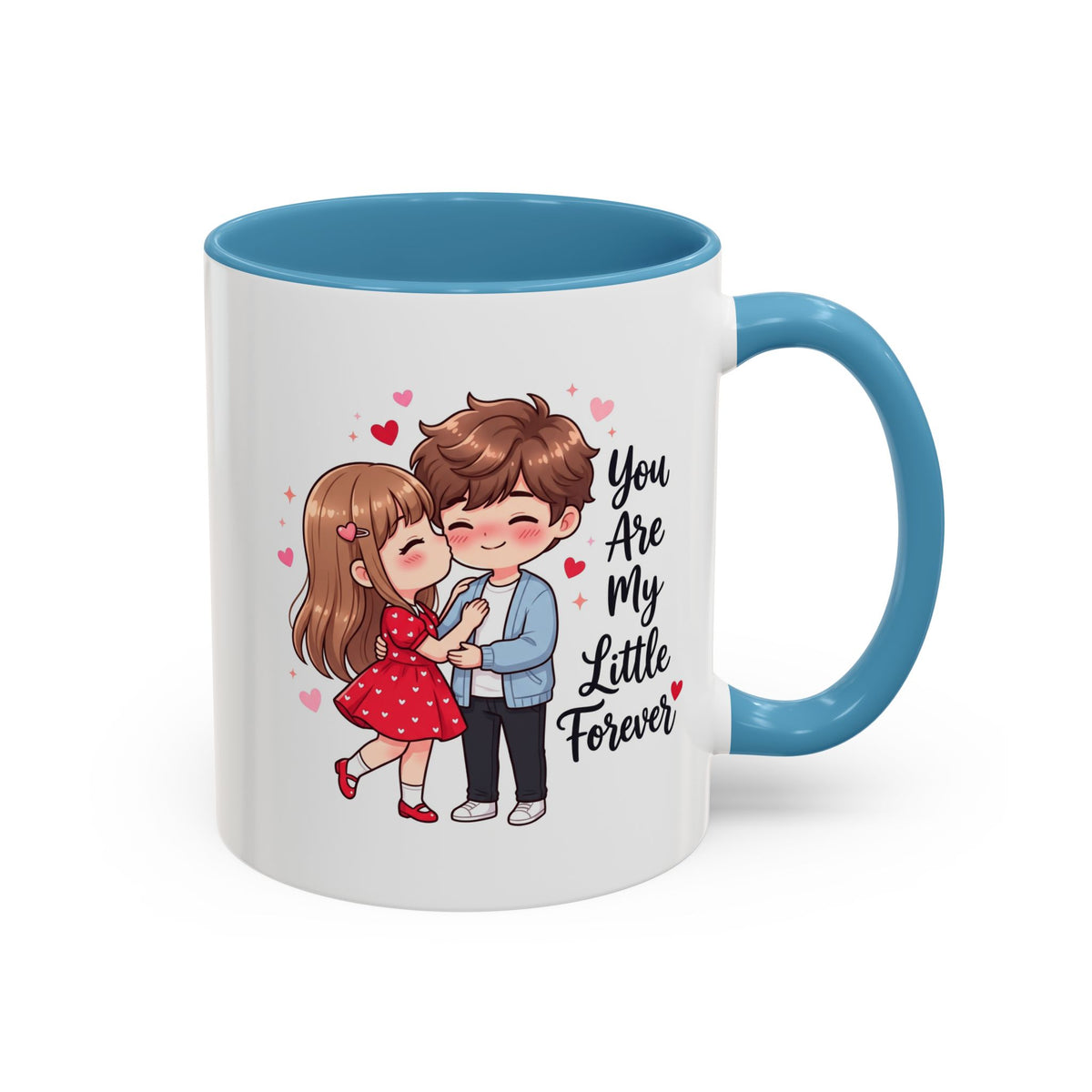 You Are My Little Forever Romantic Couple Coffee Mug