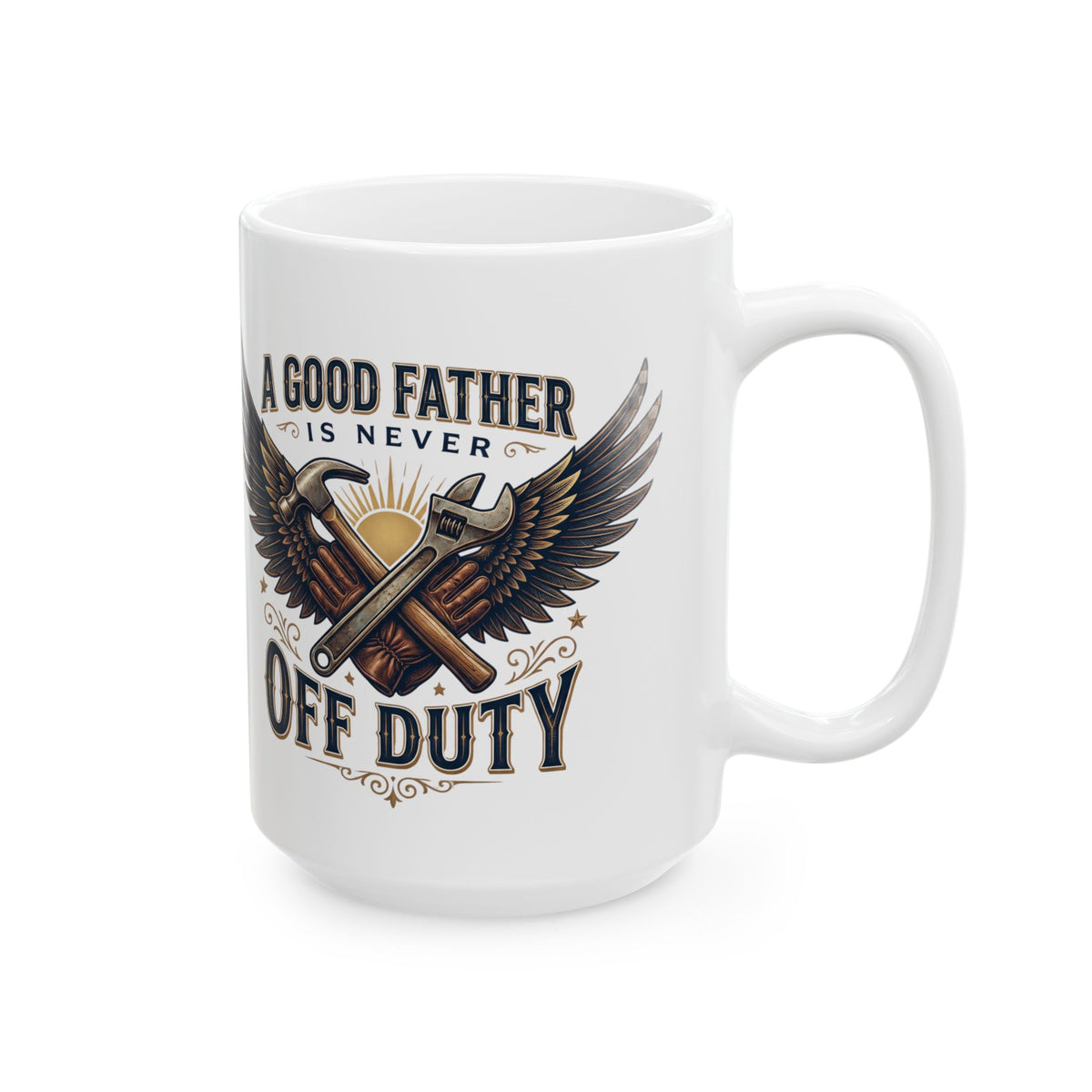 Duty Officer Eagle Quote Ceramic Mug