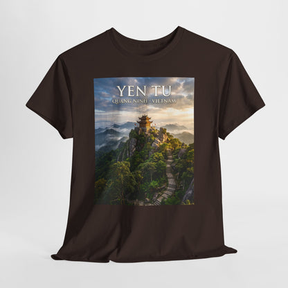 Yen Tu Mountain Scenic Tee – 'YEN TU: Listen to the Silence' Travel Photography T-Shirt