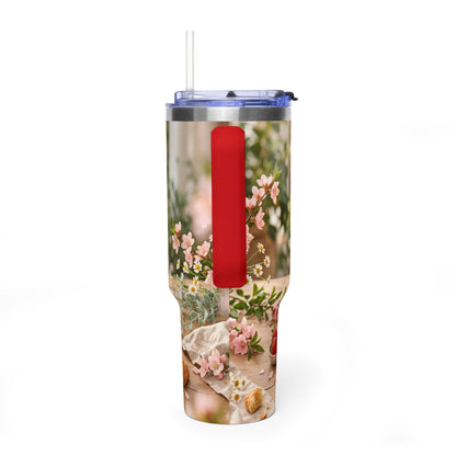 You Make Life Peachy Cat Ice Cream 40oz Tumbler