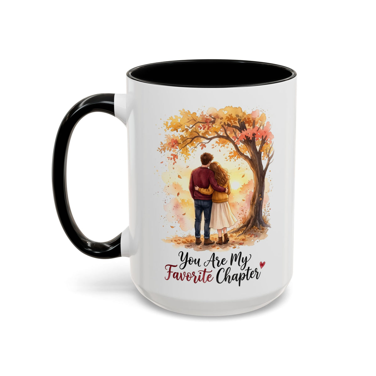You Are My Favorite Chapter Romantic Autumn Coffee Mug