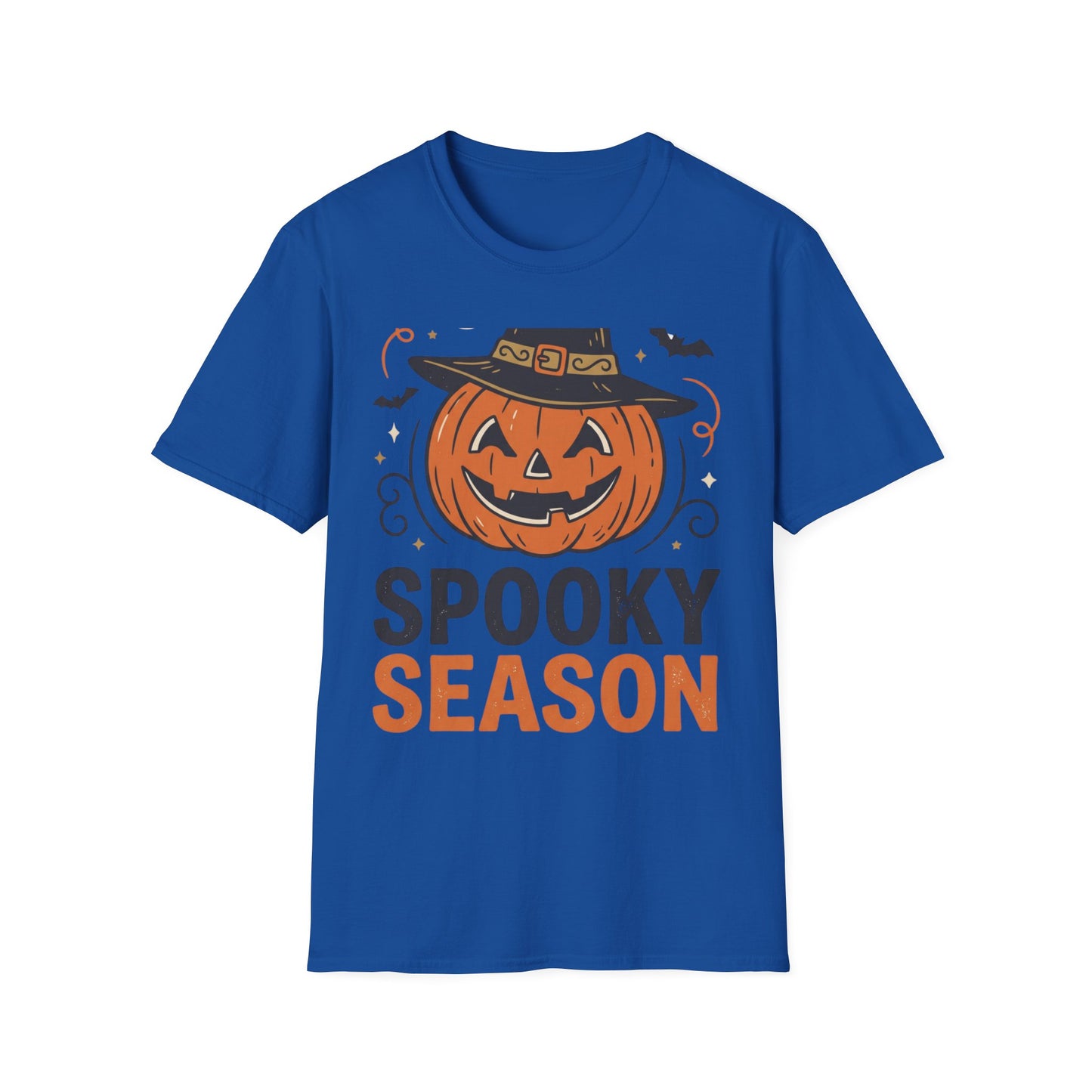Spooky Season Pumpkin Tee — Jack-O'-Lantern Graphic Halloween T-Shirt