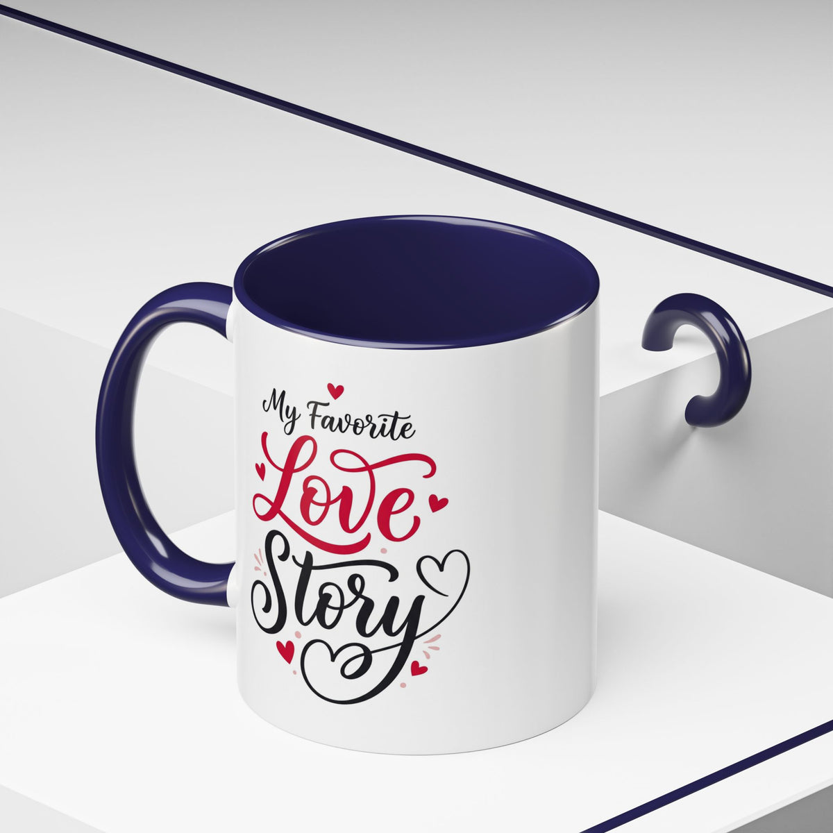 My Favorite Love Story Romantic Coffee Mug