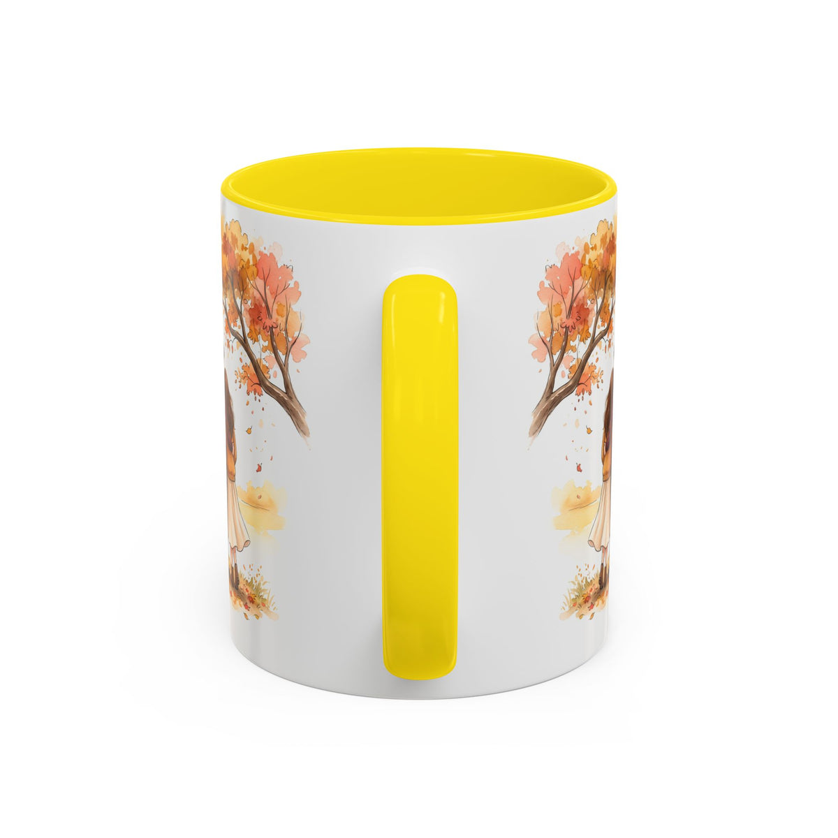 Autumn Couple Under Tree Coffee Mug
