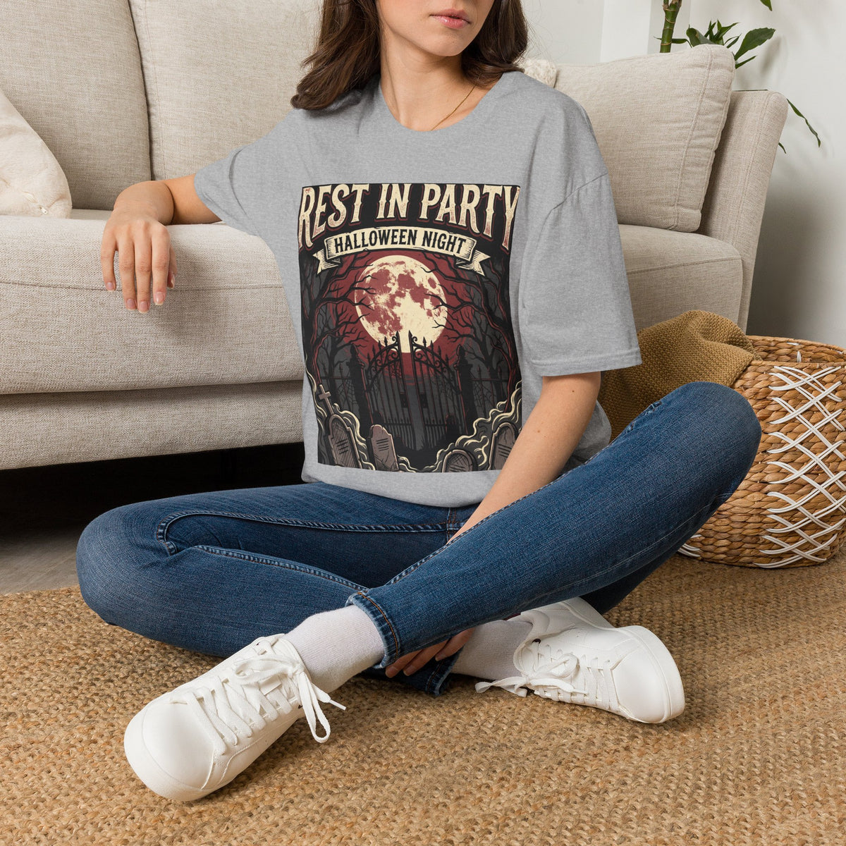 Rest in Party Halloween Night T-Shirt