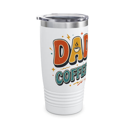 20oz Tumbler – Dad Fuel Coffee & Chill Travel Cup