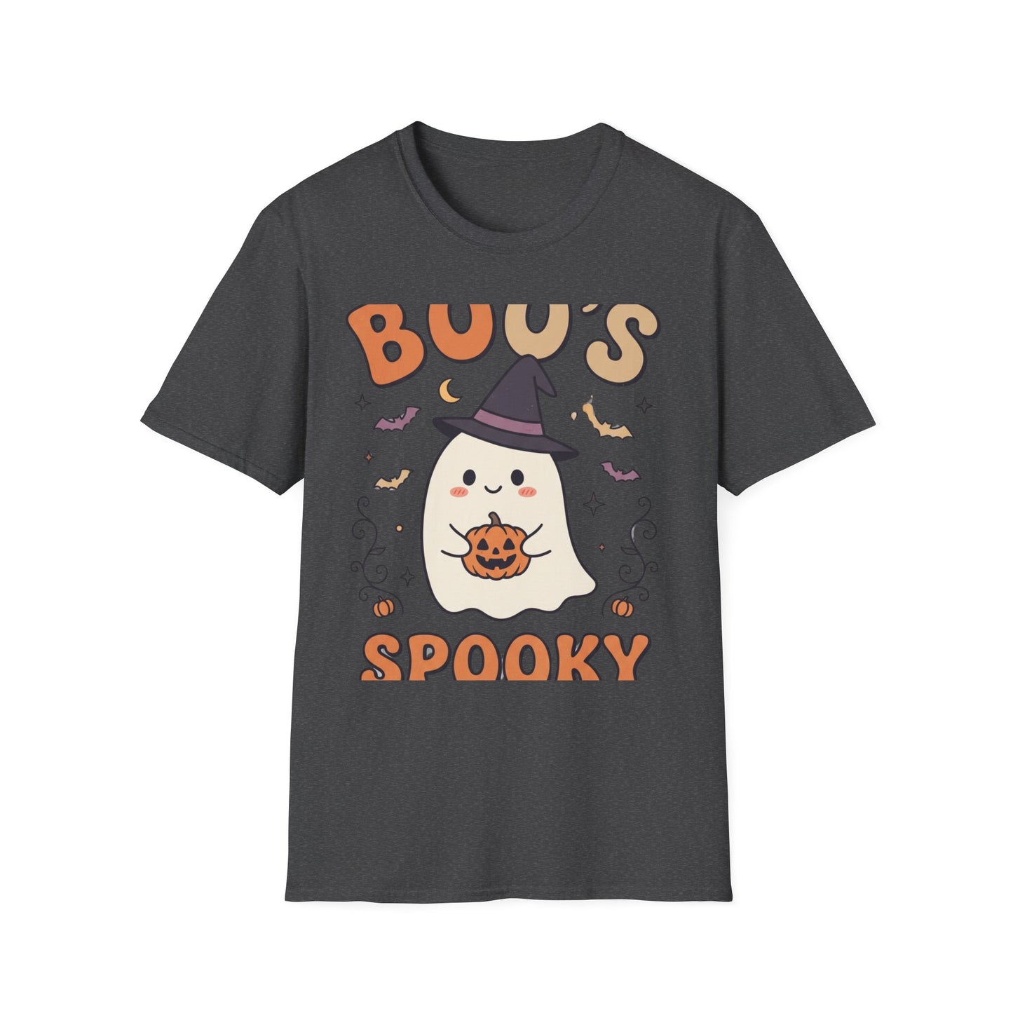 Halloween Ghost T-Shirt — "Boo's Spooky" Cute Witch Ghost Graphic