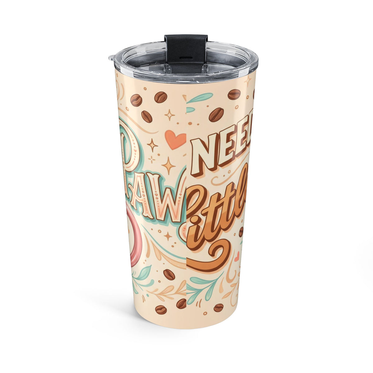20oz Cute Sleeping Cat Coffee Tumbler