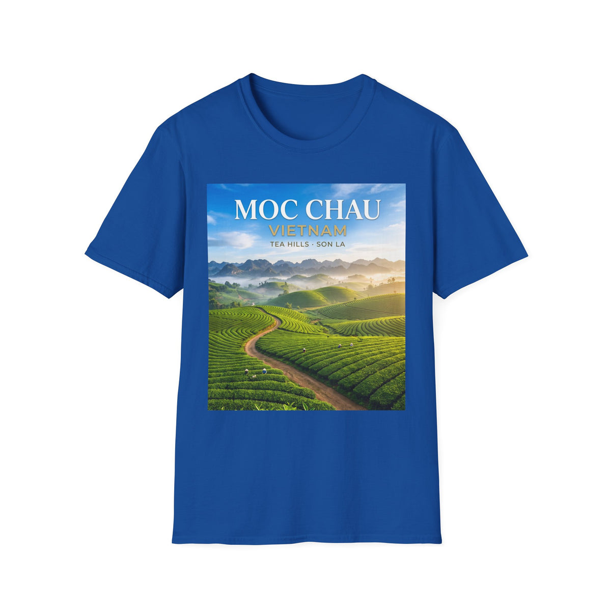 Moc Chau Vietnam Tee – Tea Hills of Son La Scenic Travel T-Shirt
