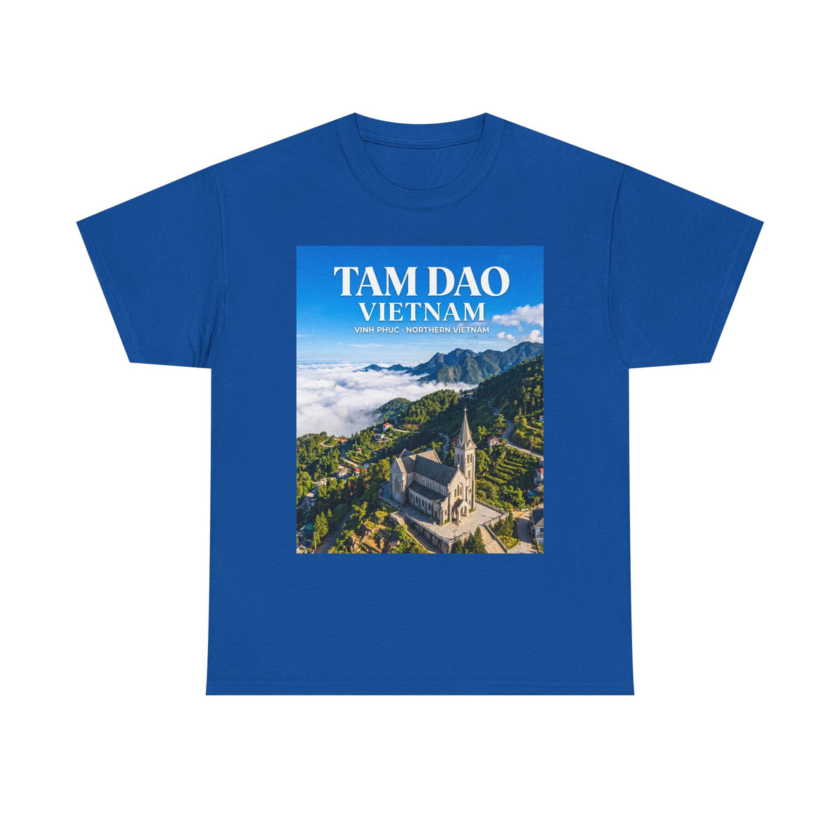 Tam Dao Vietnam Scenic T-Shirt – Mountain Church Travel Tee