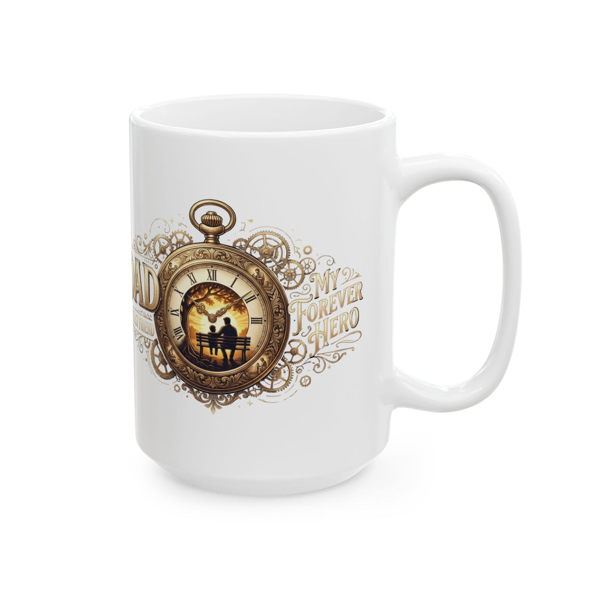 My Forever Hero Dad Ceramic Mug