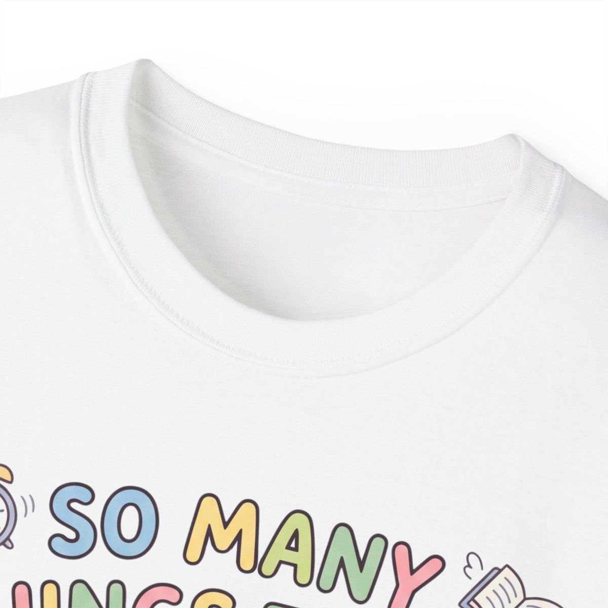 So Many Things To Do! Cat T-Shirt — Cute Stressed Kitty Graphic Tee