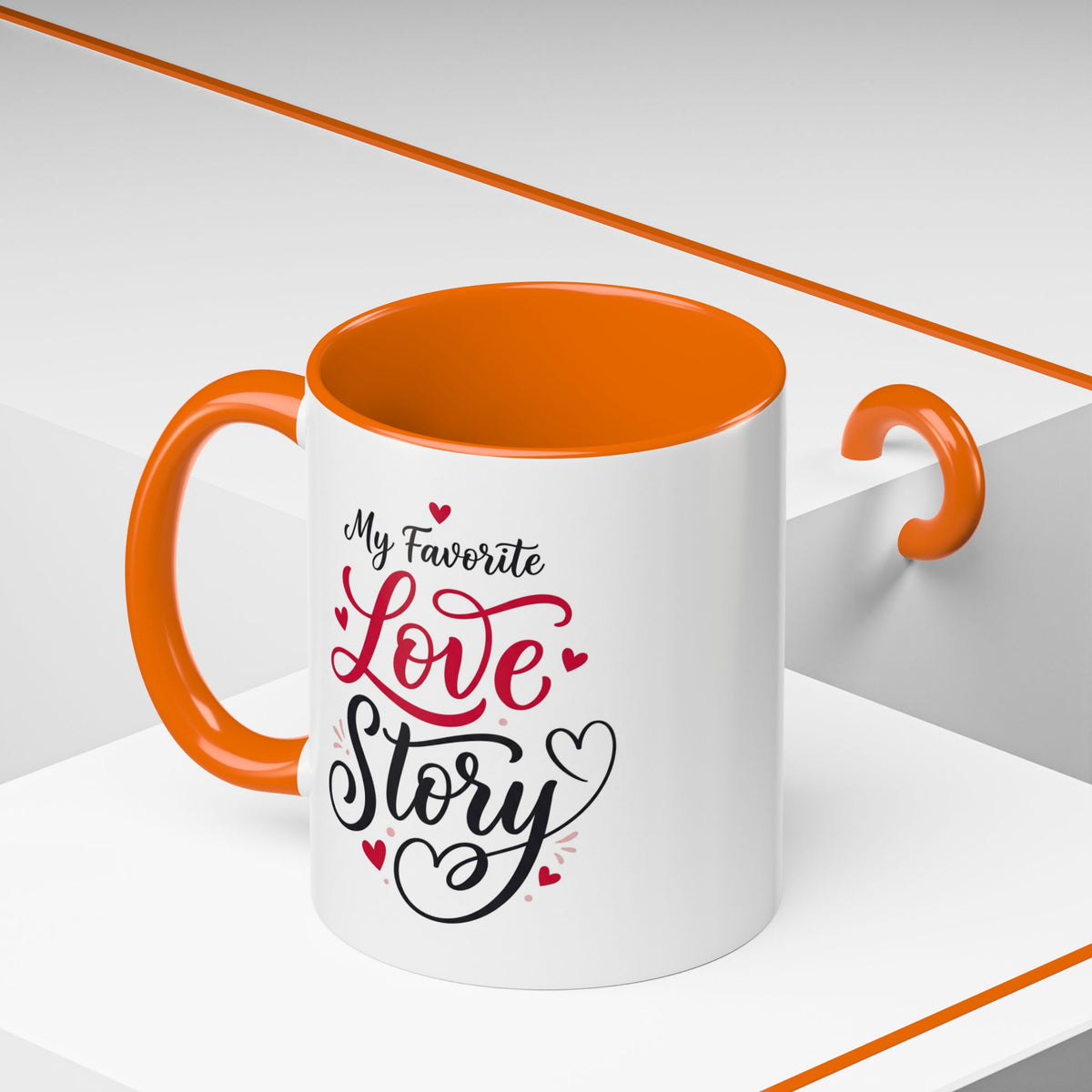 My Favorite Love Story Romantic Coffee Mug