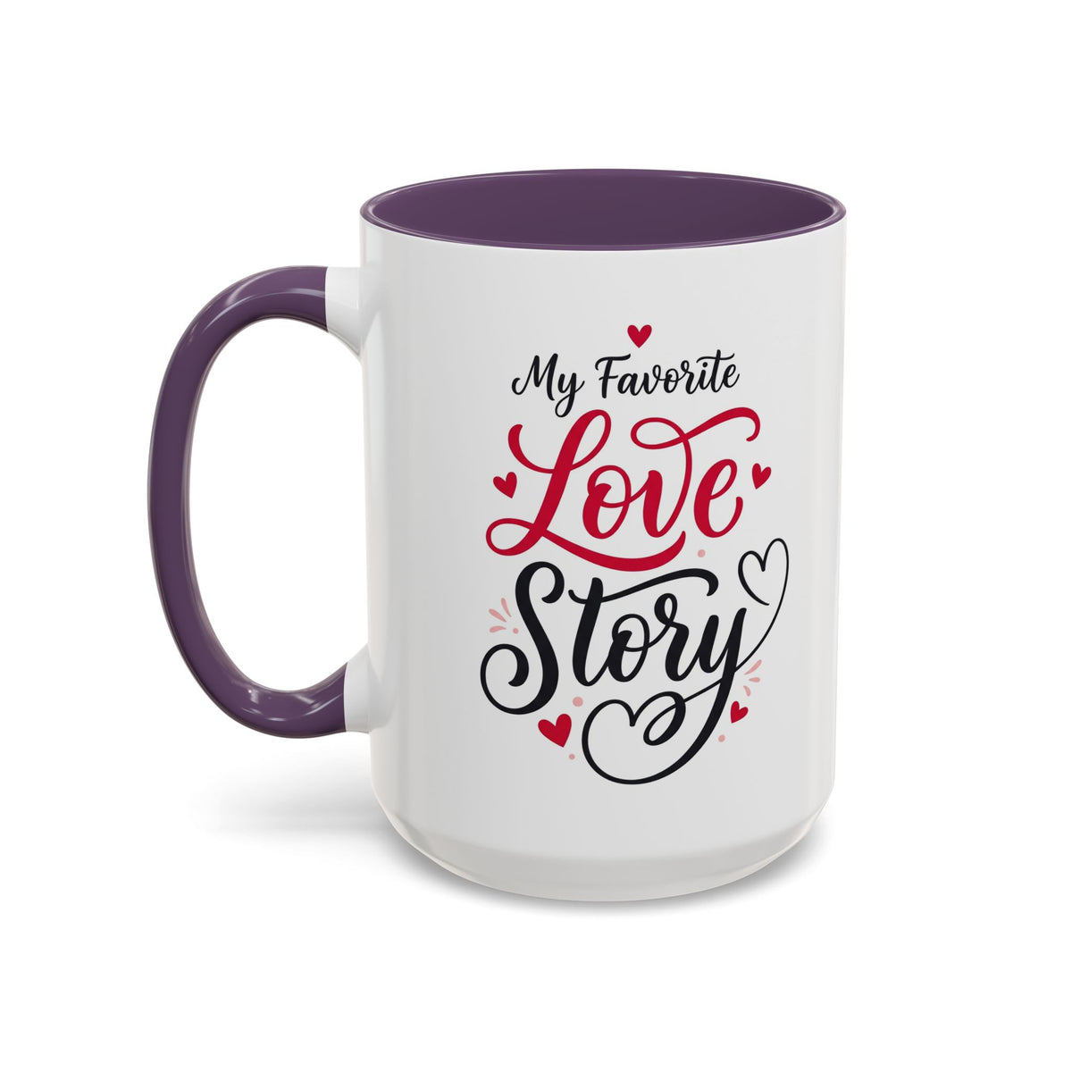 My Favorite Love Story Romantic Coffee Mug