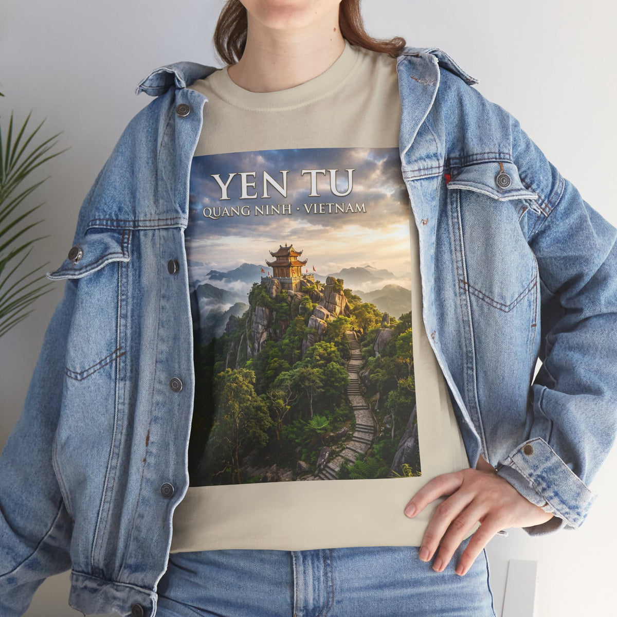 Yen Tu Mountain Scenic Tee – 'YEN TU: Listen to the Silence' Travel Photography T-Shirt