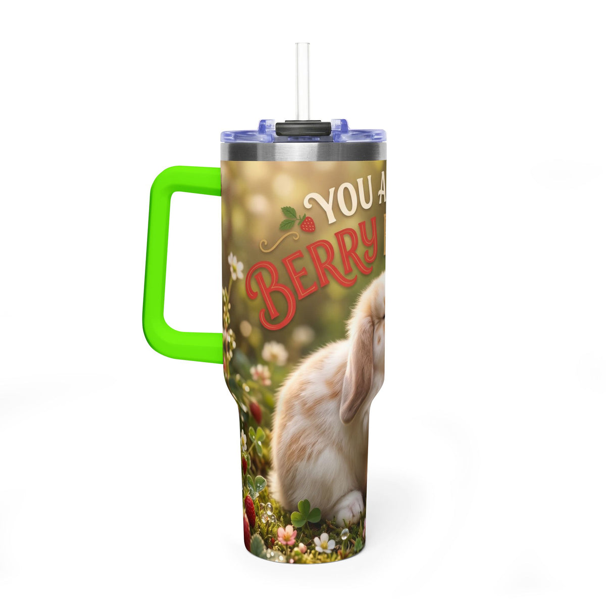 You Are My Berry Favorite Bunny 40oz Thermal Tumbler