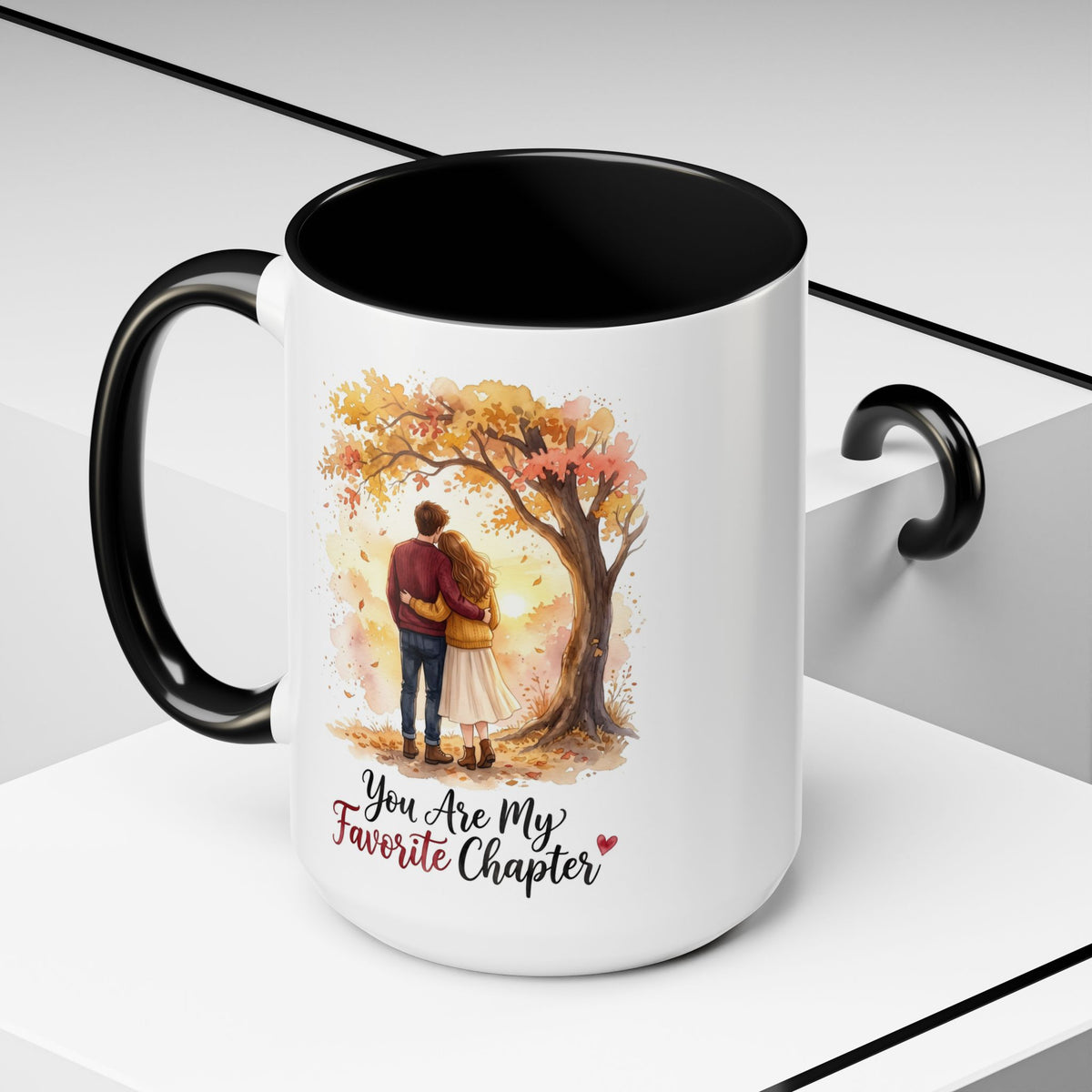 You Are My Favorite Chapter Romantic Autumn Coffee Mug