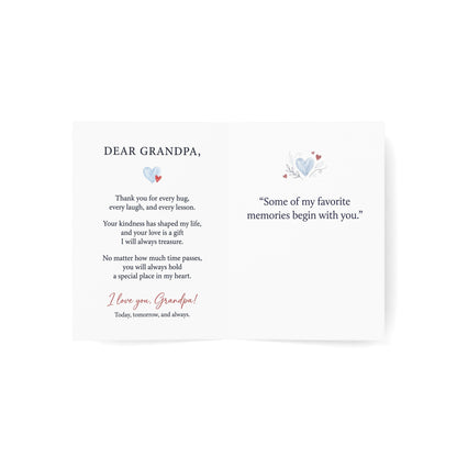 To My Grandpa Greeting Card – I Love You Forever & Always