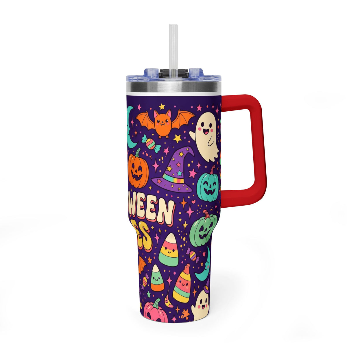 Halloween Vibes 40oz Thermal Tumbler