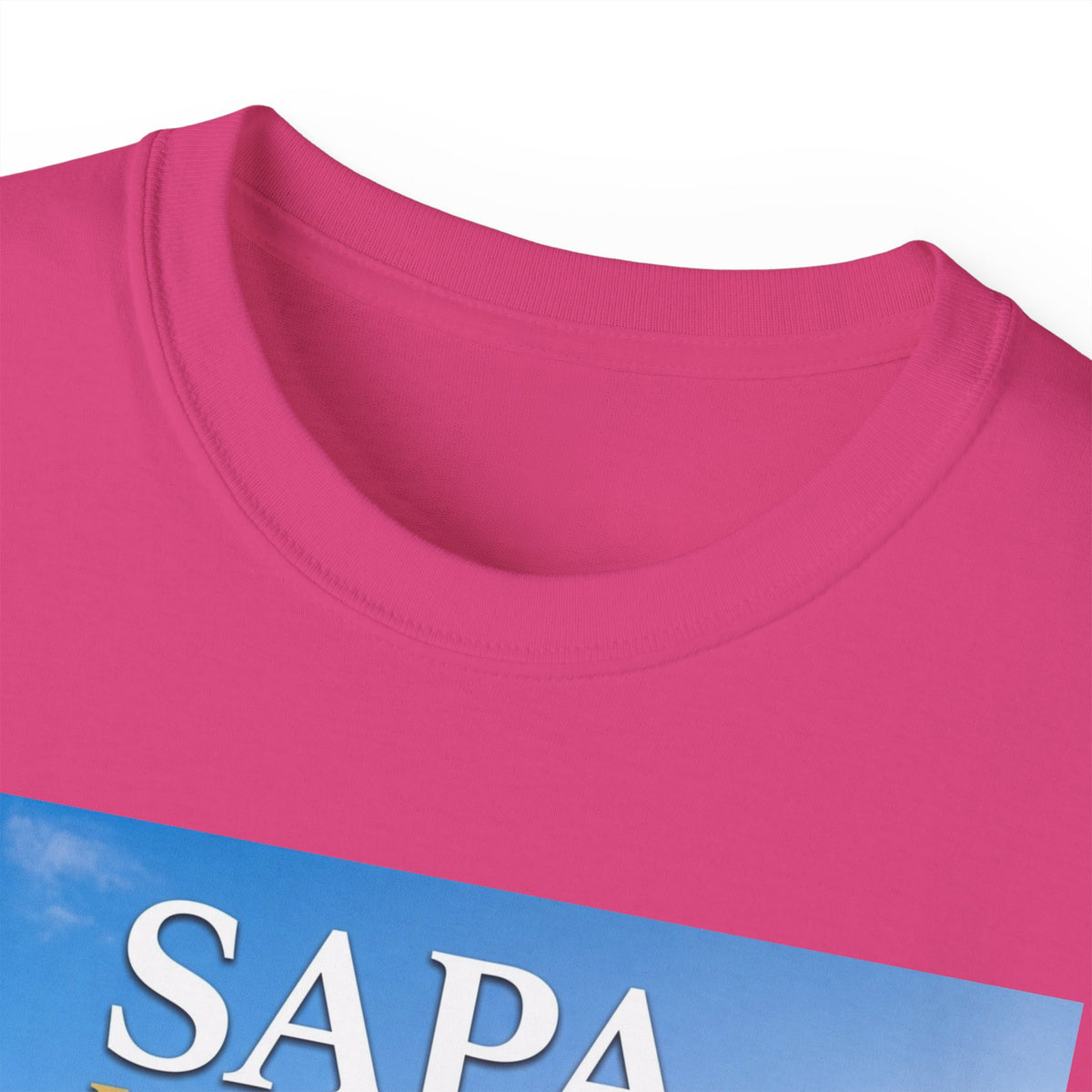 Sapa Vietnam Scenic Tee — Terraced Rice Field Travel T‑Shirt