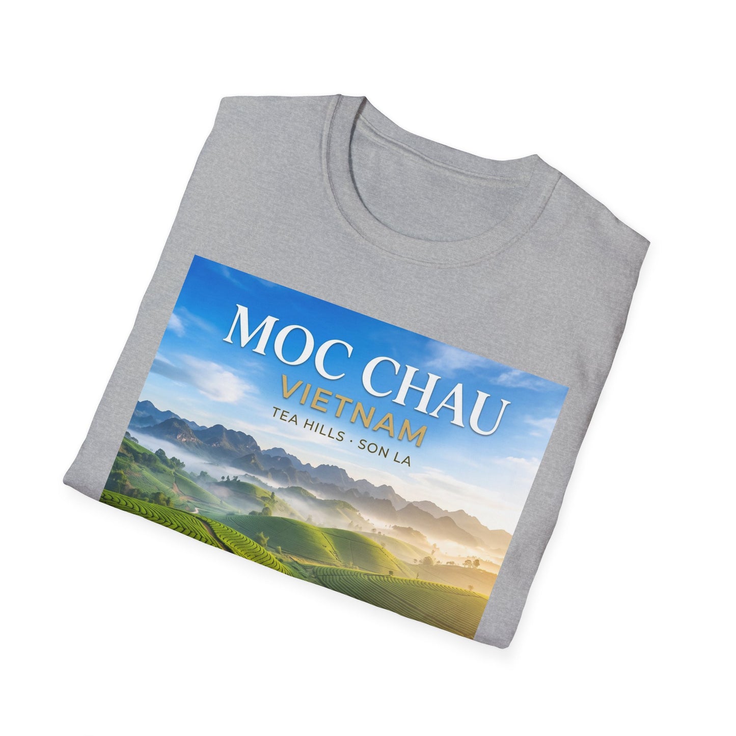 Moc Chau Vietnam Tee – Tea Hills of Son La Scenic Travel T-Shirt