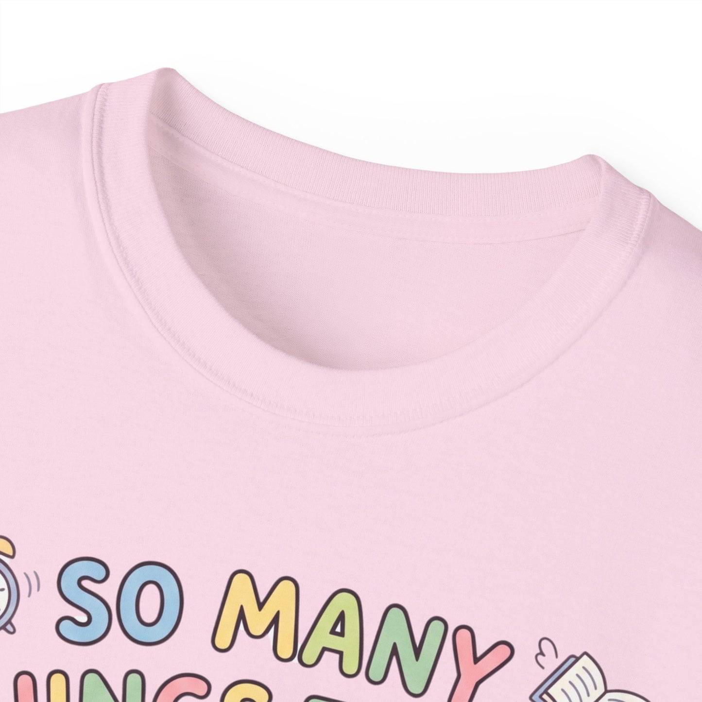 So Many Things To Do! Cat T-Shirt — Cute Stressed Kitty Graphic Tee