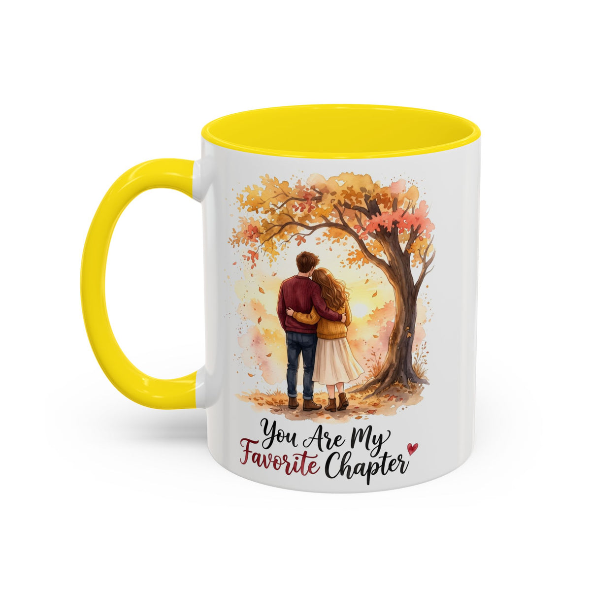 You Are My Favorite Chapter Romantic Autumn Coffee Mug