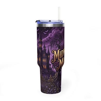 40oz Halloween Haunted Castle Thermal Tumbler
