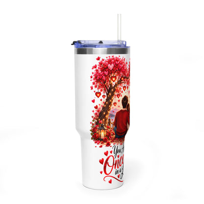 40oz Valentine’s Day Love Tree Thermal Tumbler