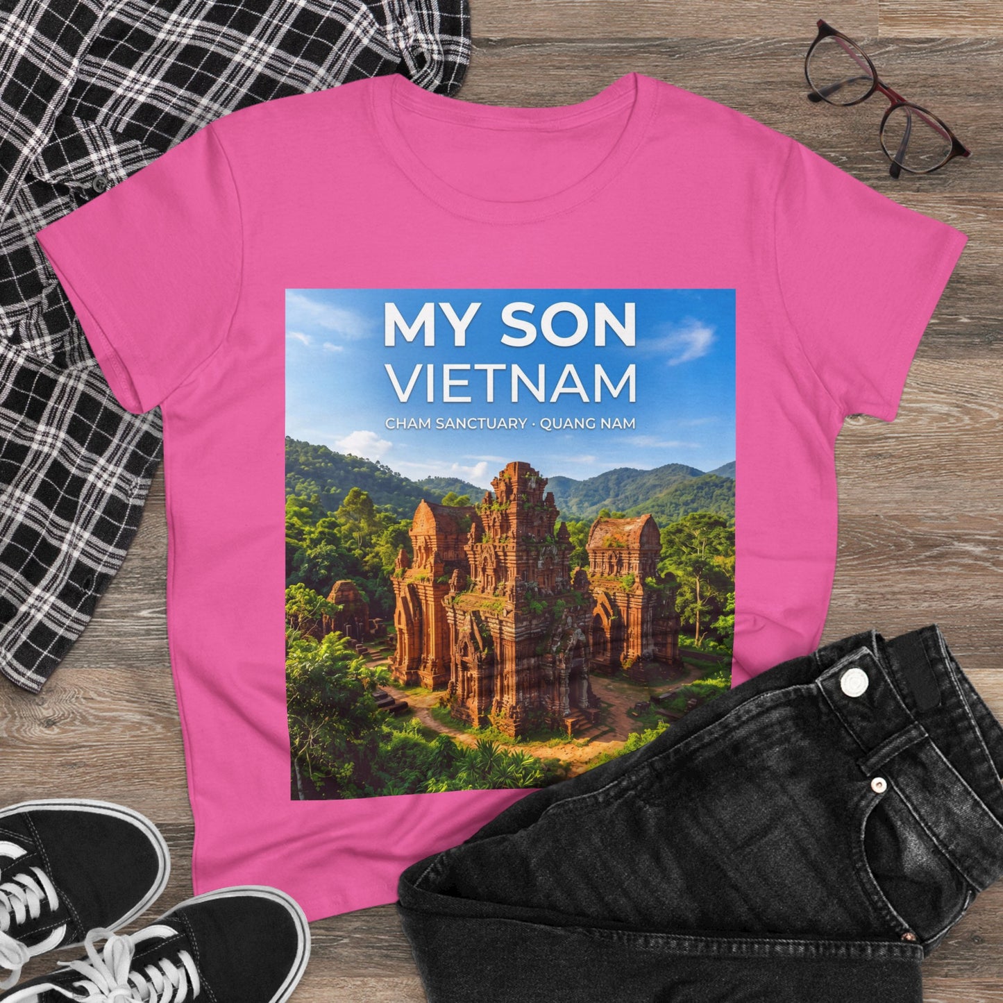 My Son Vietnam Travel Tee — My Son Sanctuary Photo T‑Shirt