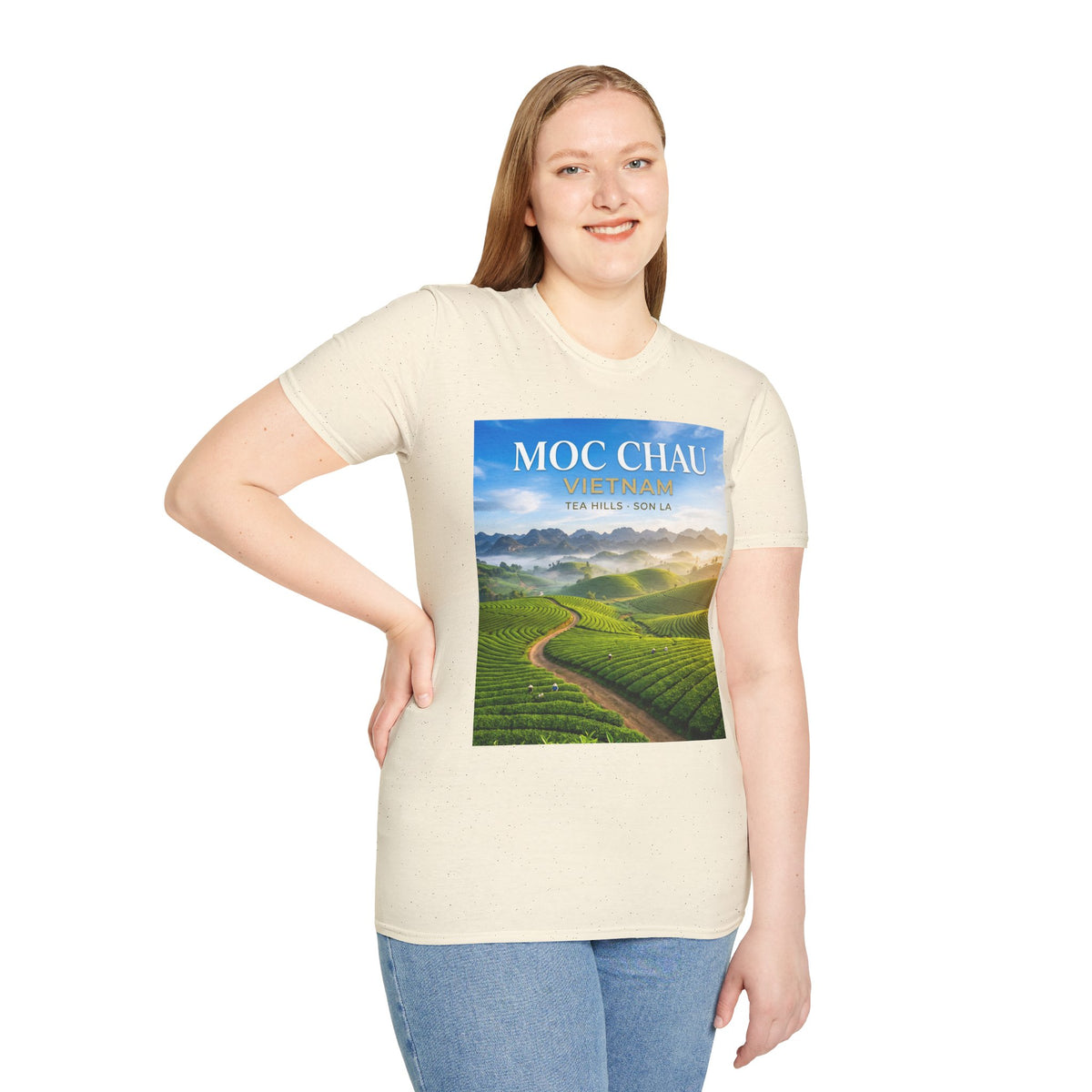 Moc Chau Vietnam Tee – Tea Hills of Son La Scenic Travel T-Shirt