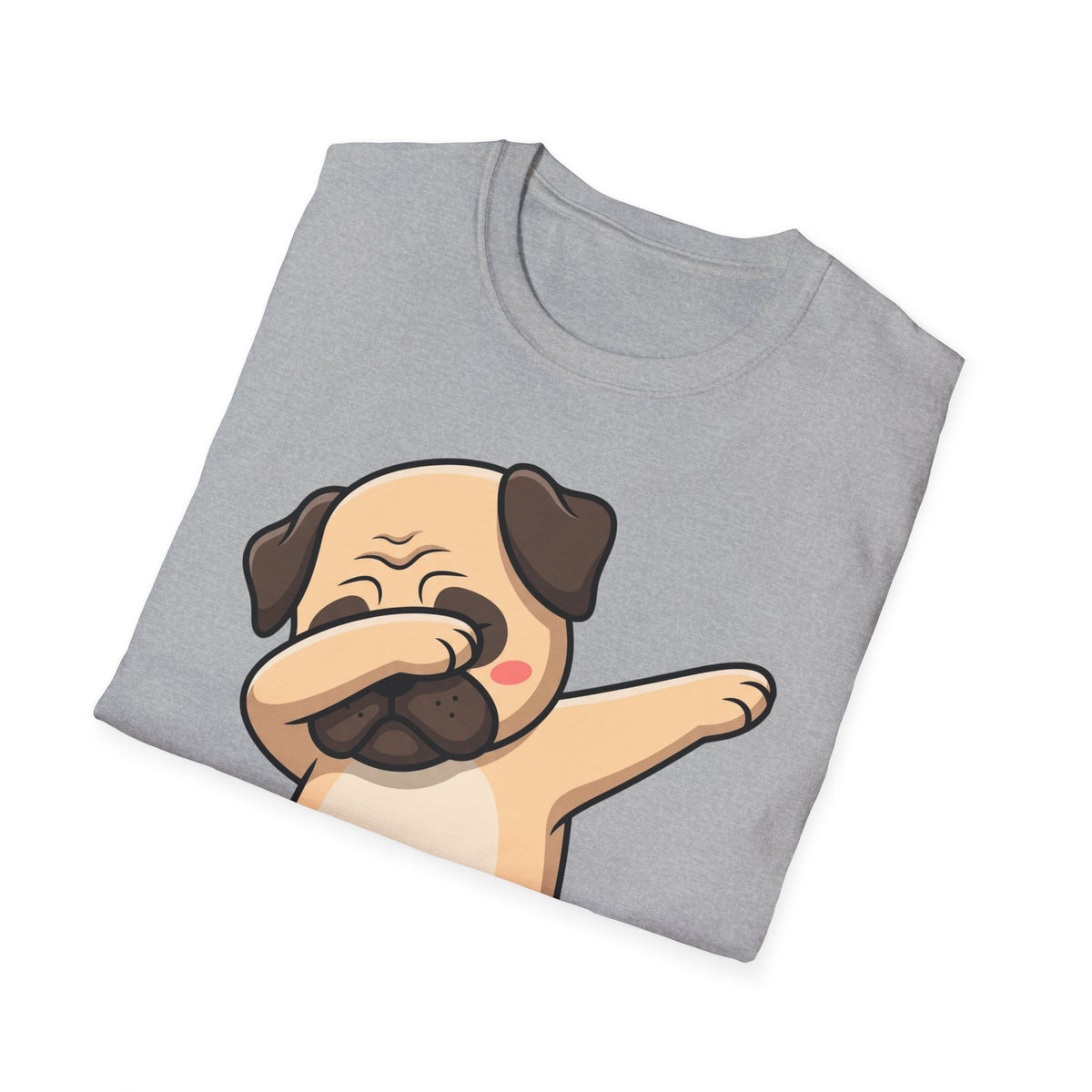 Dabbing Pug T-Shirt — Cute Dab Dog Graphic Tee