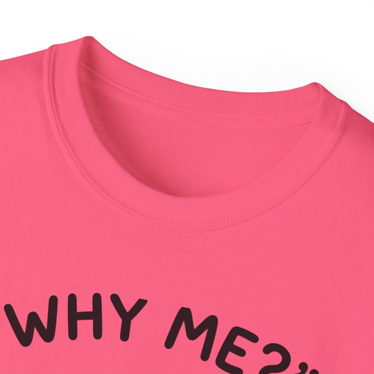Sad Kawaii Cat Tee - "Why Me?" Cute Crying Kitten Graphic Shirt