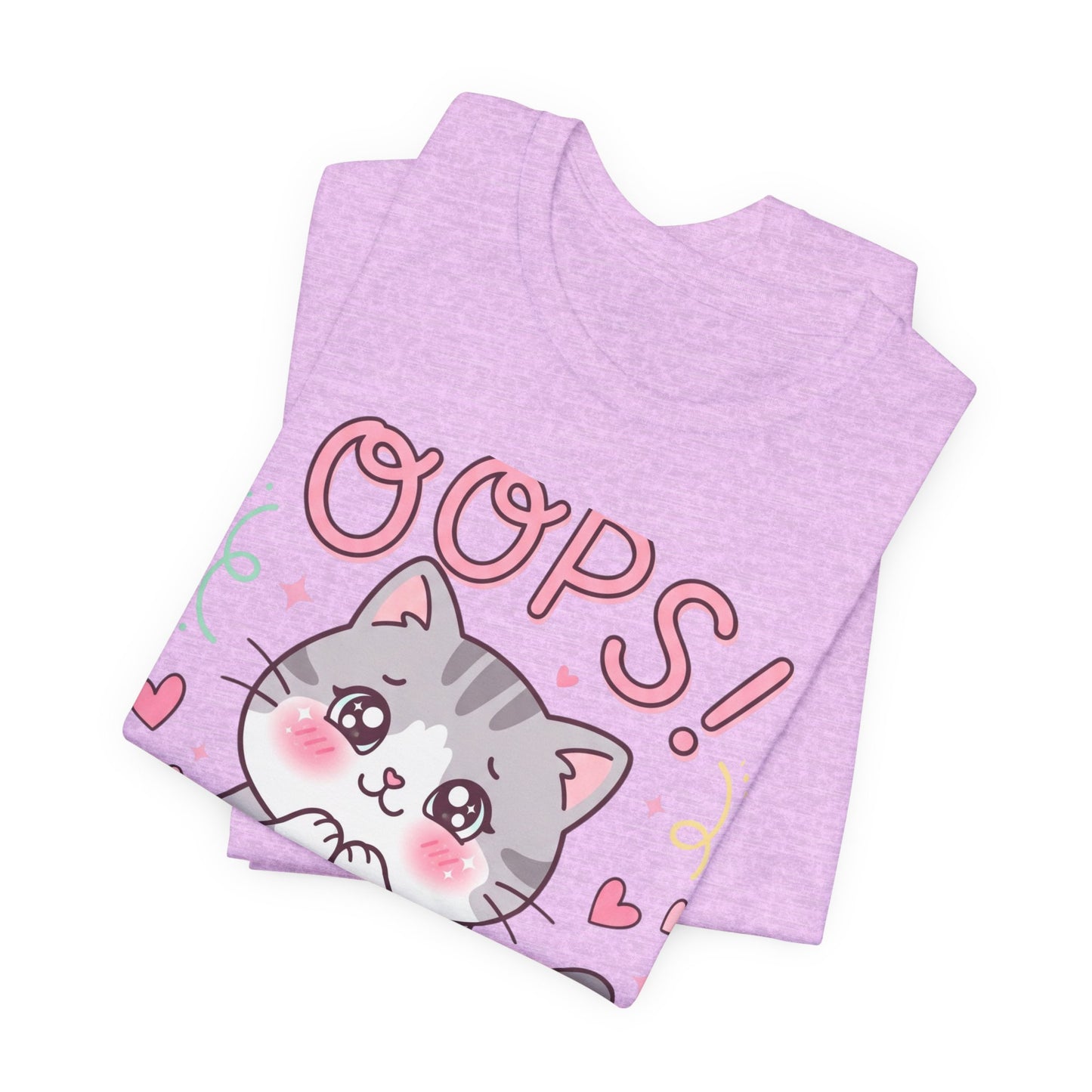 Oops! Don’t Blame Me Cute Kitten T-Shirt