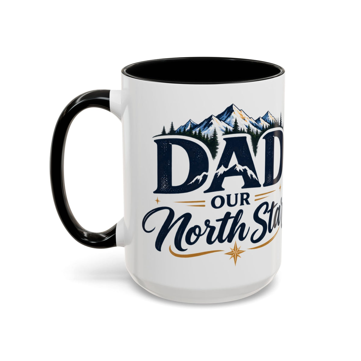 Adventure Compass Mountain Coffee Mug