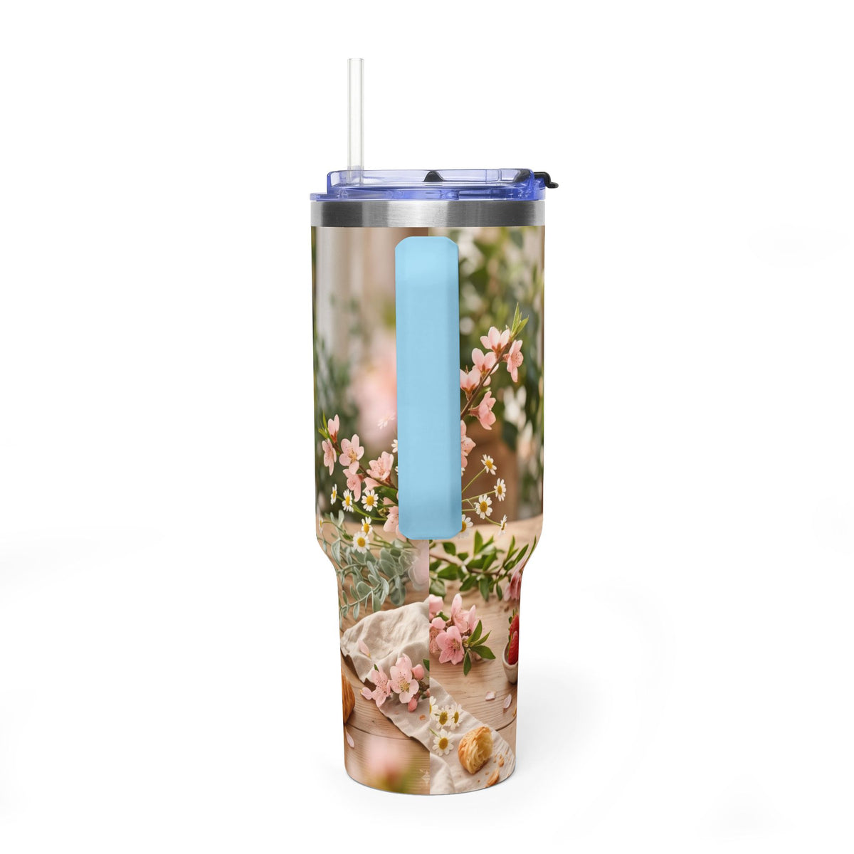 You Make Life Peachy Cat Ice Cream 40oz Tumbler