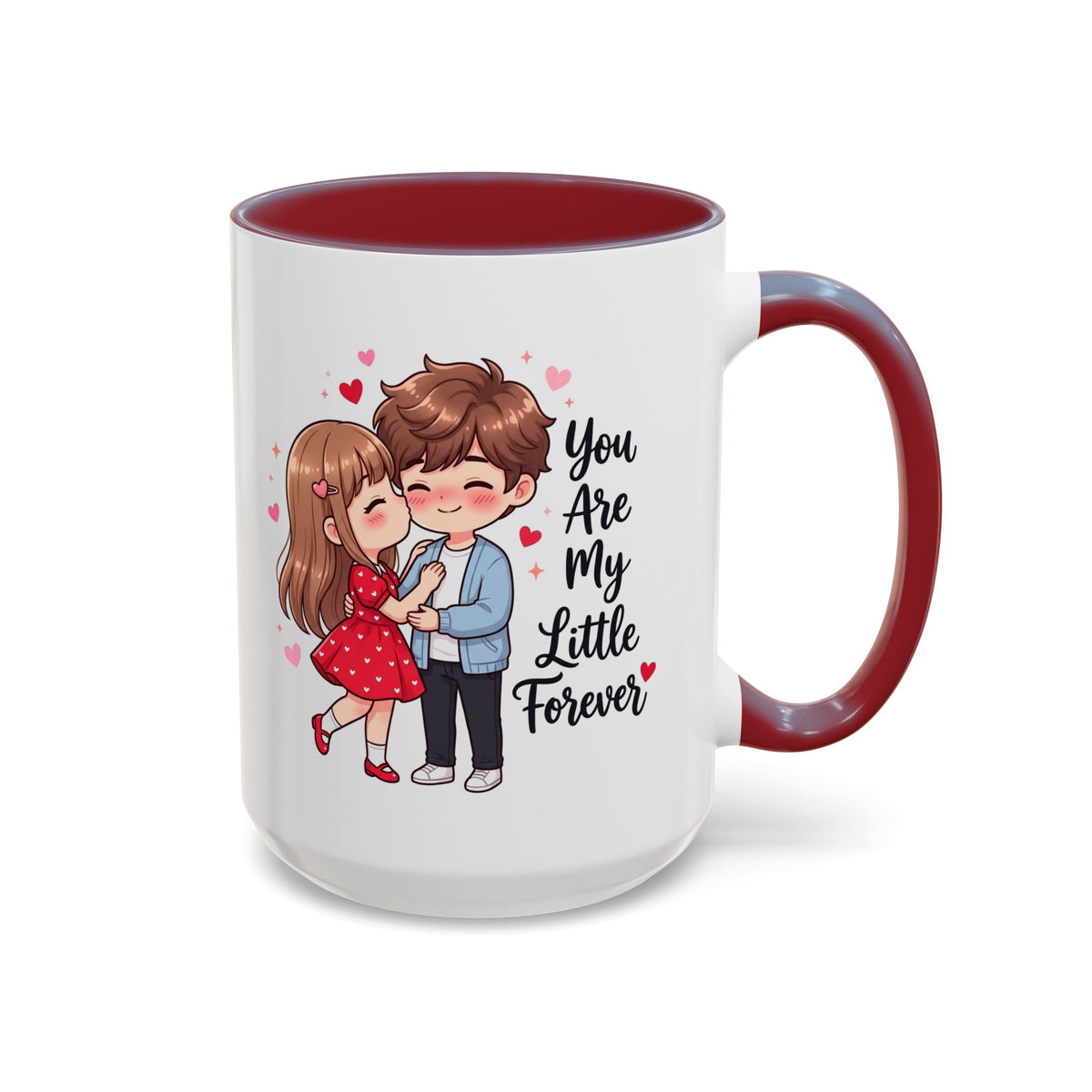 You Are My Little Forever Romantic Couple Coffee Mug