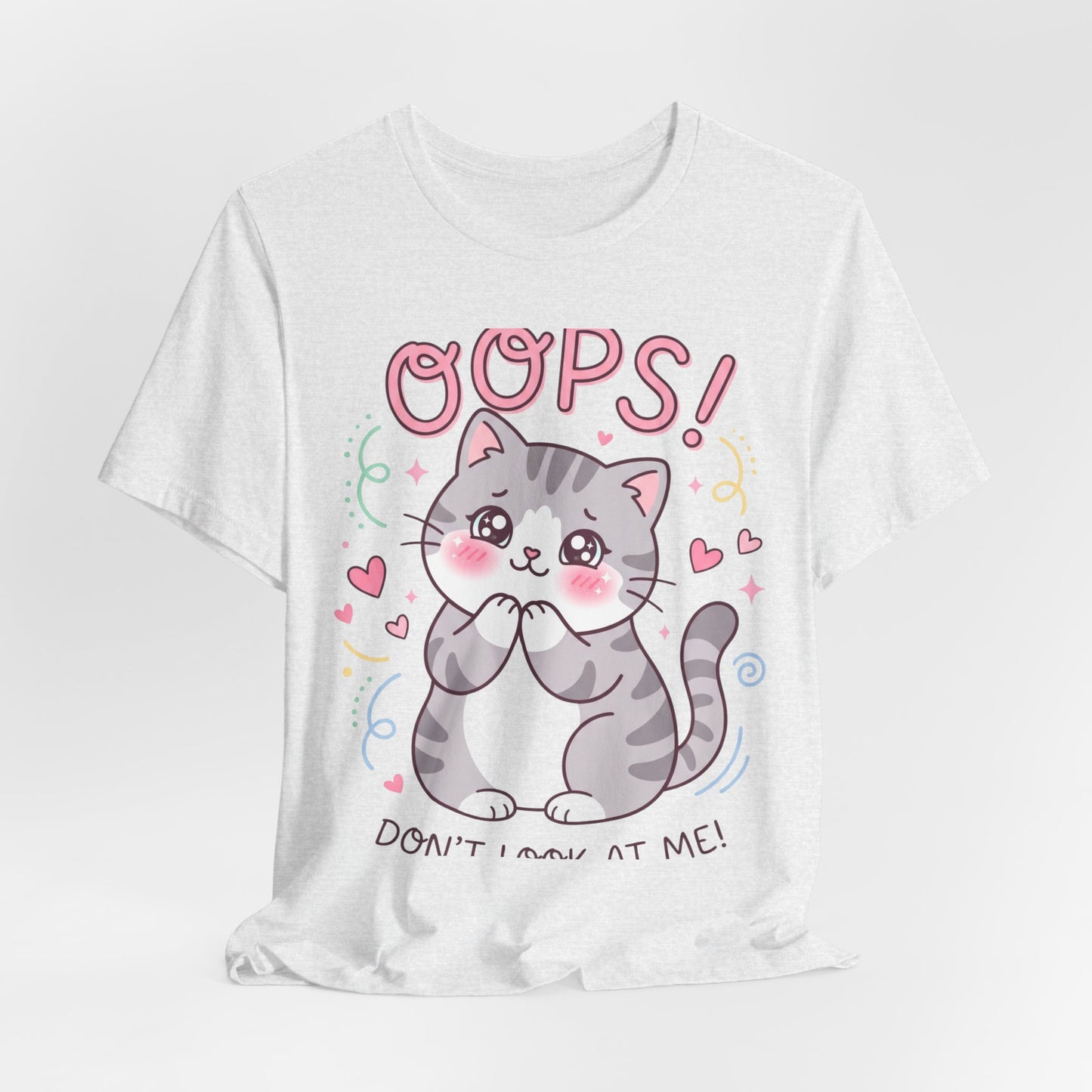 Oops! Don’t Blame Me Cute Kitten T-Shirt