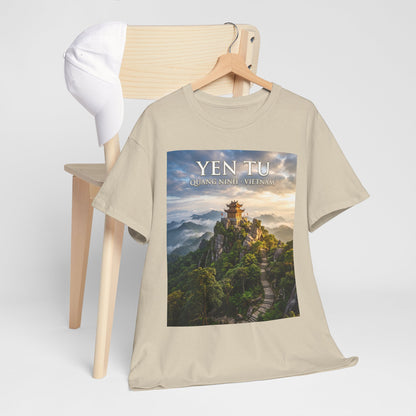 Yen Tu Mountain Scenic Tee – 'YEN TU: Listen to the Silence' Travel Photography T-Shirt